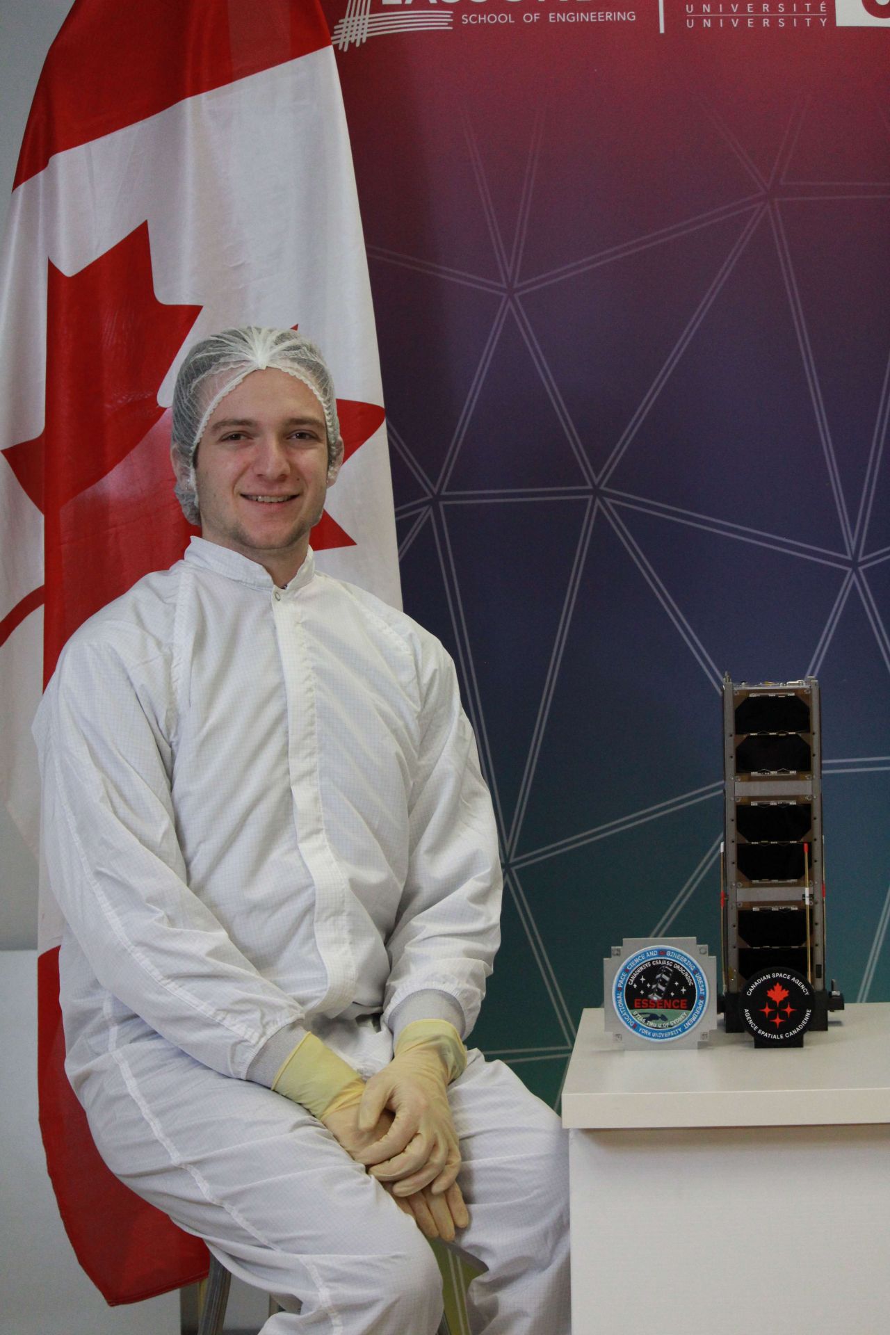 ESSENCE CubeSat Cleanroom Integration